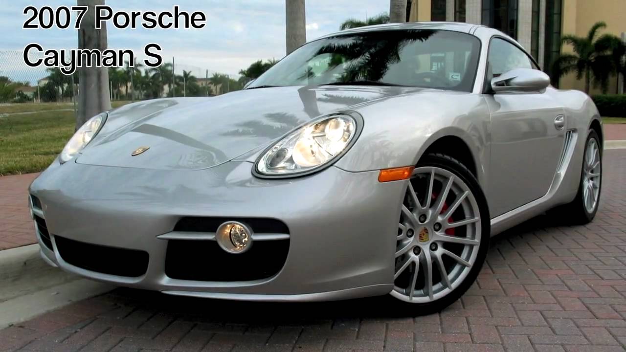 07 Porsche Cayman S Silver 449 Youtube