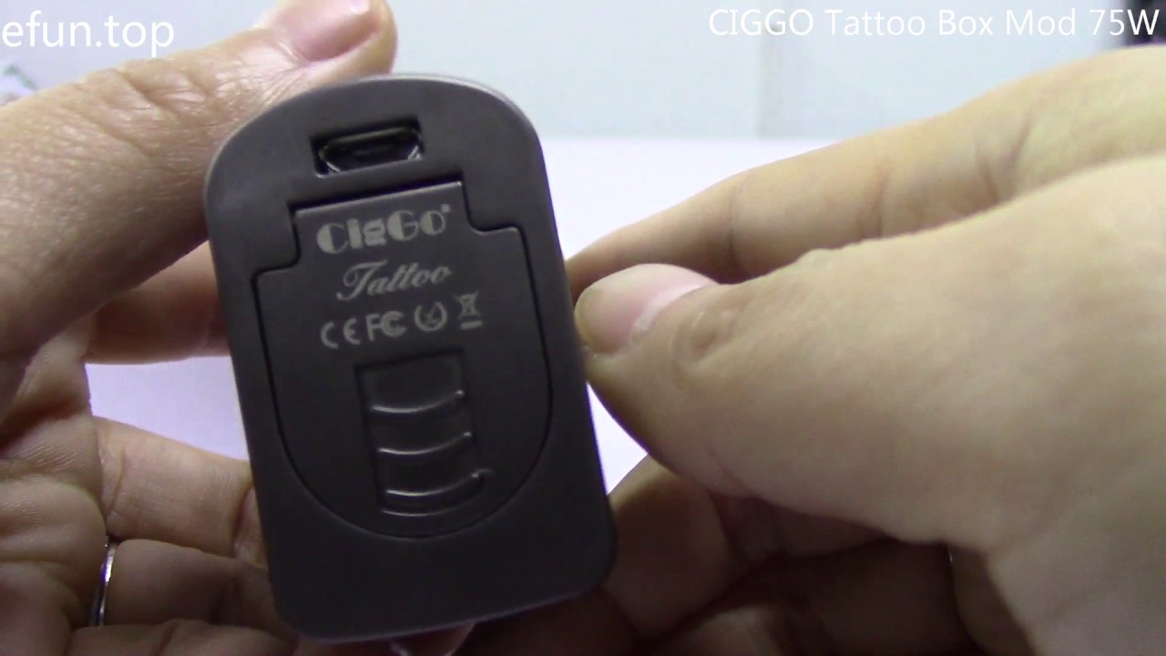CIGGO Tattoo Box Mod 75W