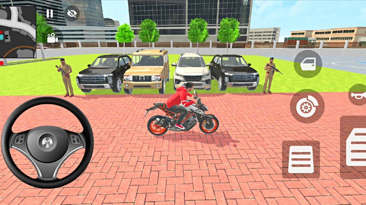 🎮 Franklin order by 2️⃣ black car & 1️⃣ chip and 1️⃣ Fortuner in Indian 🇮🇳 bike auto simulator 🎮