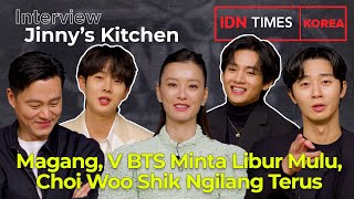 Magang di Jinny’s Kitchen, V BTS Minta Libur Mulu dan Choi Woo Shik Ngilang Terus