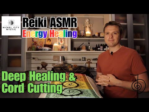 Reiki ASMR | Cord Cutting and Deep Clean | Energy Healing Massage | Music and No Music