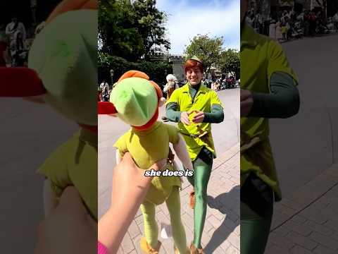 Video Why has Disneyland never banned the Peter Pan girl from entering the park?