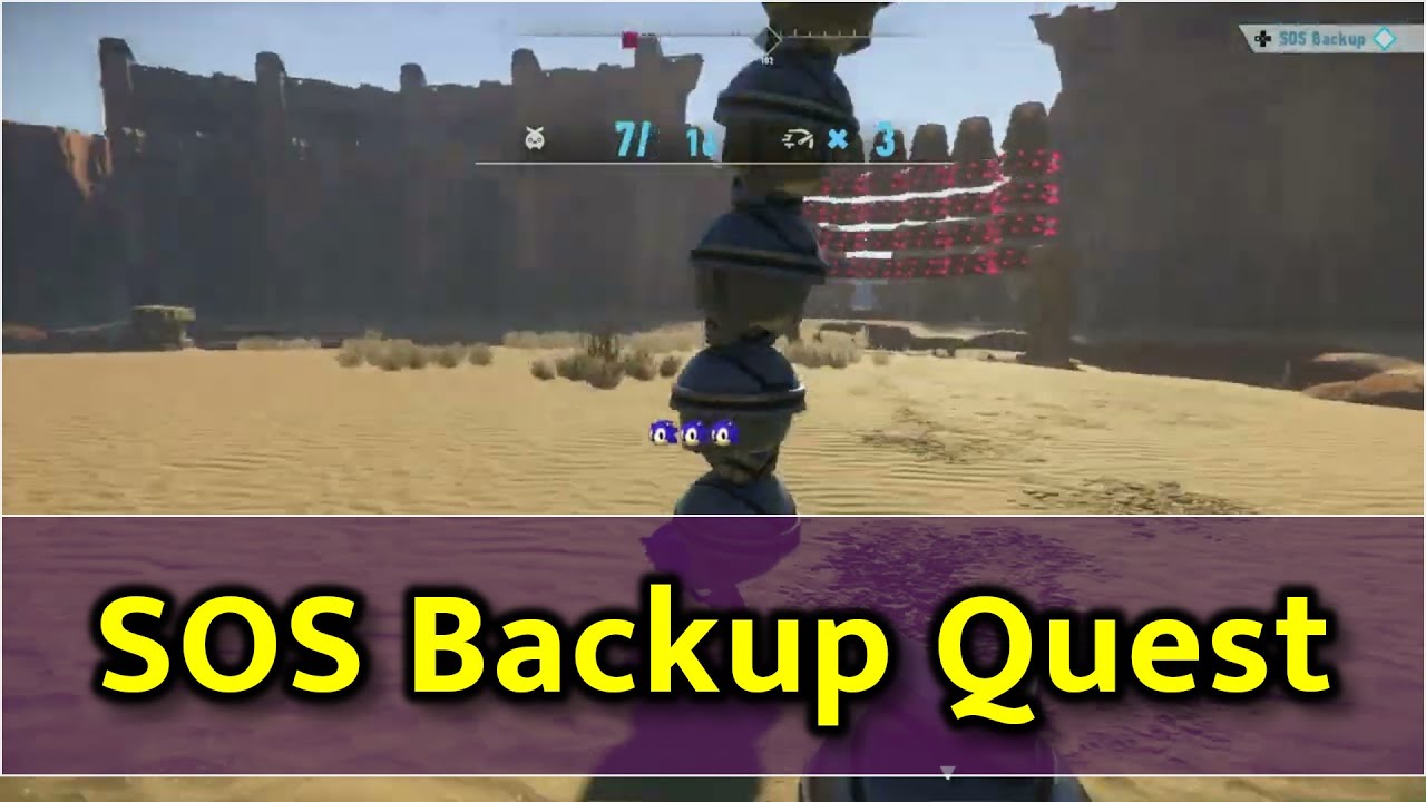 Sonic Frontiers - SOS Backup Quest