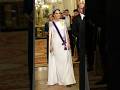 Princess Catherine Stuns in white glittering gown for King Charles&#39; first state banquet