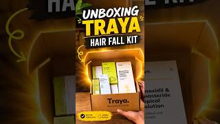 Unboxing Traya Hair Fall Kit | Stage 4 Hairfall Kit By Traya | Traya Minoxidil | Hair Rus | Serum ✅
