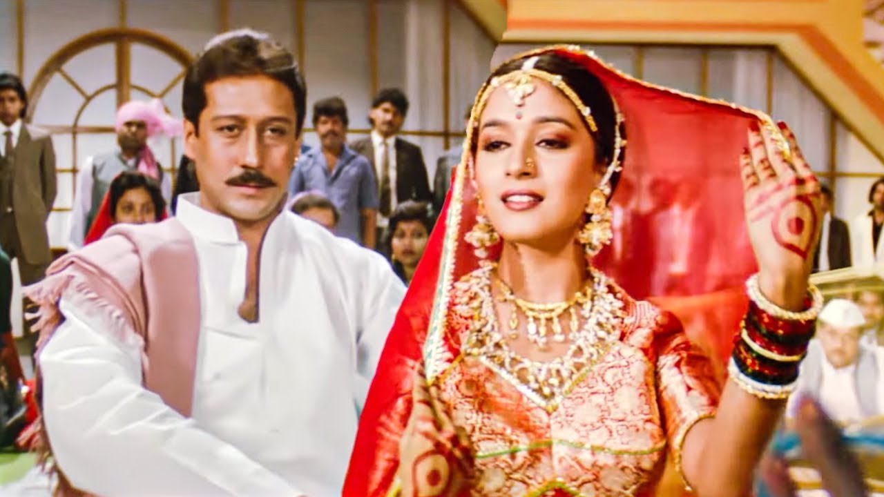 Bada Dukh Dina Tere Lakhan Ne | Ram Lakhan Movie Song | Madhuri Dixit, Jackie | Lata Mangeshkar