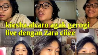 Live Instagram kiesha.alvaro dan zara Leila, ada yg gerogi wkwk