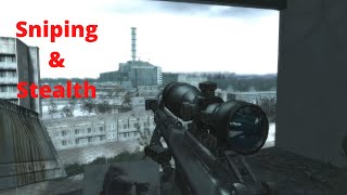 Call of Duty 4 Modern Warfare-All Sniper and Stealth Mission-All Ghillied up [Veteran Gameplay- PC]
