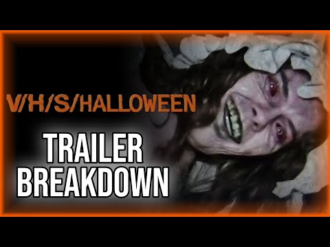 V/H/S/Halloween Trailer Breakdown | Candy Monsters & All 6 Stories Creepy Detail You Missed #vhs 