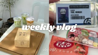 weekly vlog 🦋 golf, cafes, jjk 0, & more! ✨