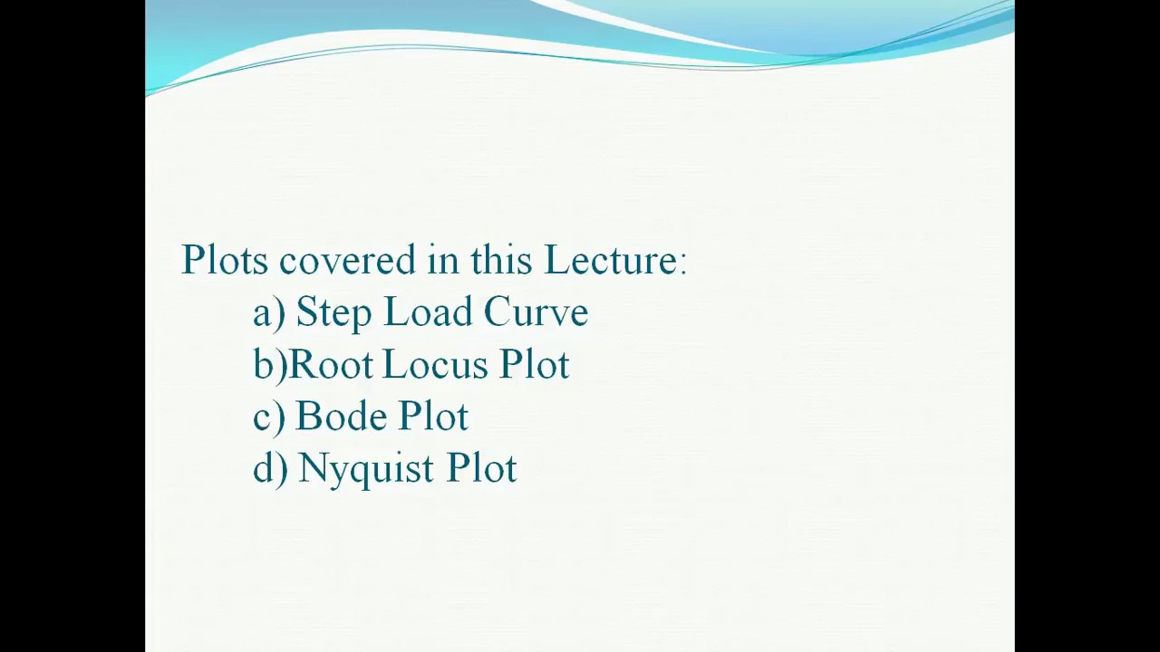 Plot Step load, Root Locus,Bode & Nyquist Plot in MATLAB