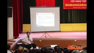 Tập huấn nâng cao kỹ năng cho cán bộ làm công tác giảm nghèo ở cơ sở