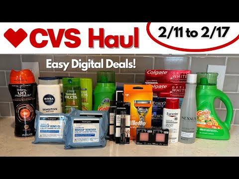 CVS Free and Cheap Digital Couponing Deals This Week | 2/11 to 2/24 | Easy Digital Deals!