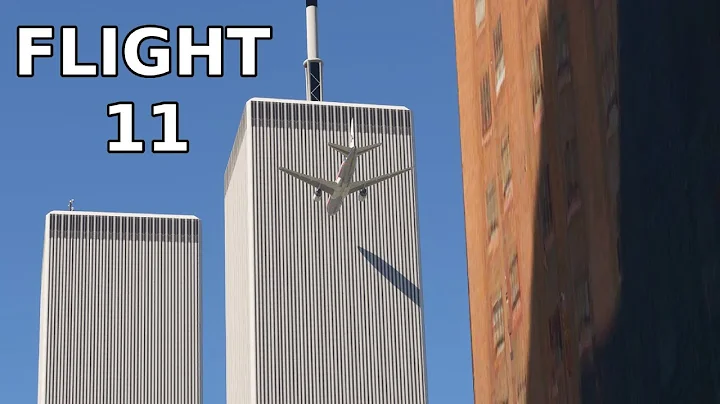 9/11 - American Airlines flight 11 crash animation | Microsoft Flight Simulator 2020 (MSFS)