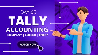 Learn Journal Entries, Vouchers &amp; Accounting Basics IN TALLY| DAY - 05 | ETC WORLD