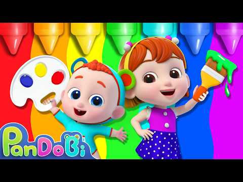 Learn Colors Song | Which Color Do You Want | Pandobi Nursery Rhymes