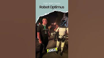 Talking with Tesla Optimus Robot 🤖 | Future is Here! #Tesla #OptimusRobot #AI