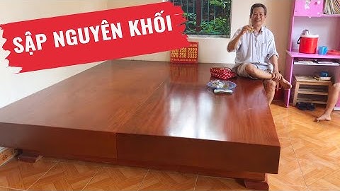 🔴 SẬP CHIẾU NGỰA GỖ Cẩm Hồng NGUYÊN KHỐI trả hàng chú TÁM - 0966.113.181