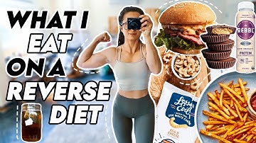 REVERSE DIET UPDATE | Eating MORE to Speed Up My Metabolism & Build Curves