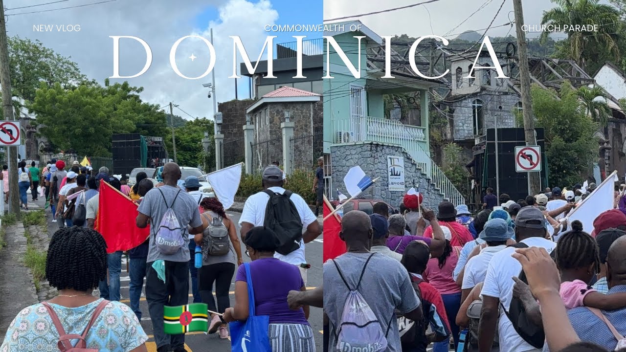 WHY ARE DOMINICANS PARADING IN ROSEAU? 🇩🇲