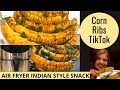 TIKTOK CORN RIBS in AIR FRYER | Indian Style Masala Street Corn Recipe @ShinewithShobs