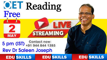 Edu Skills: OET Reading: OET made easy: Reading Strategies & Tips