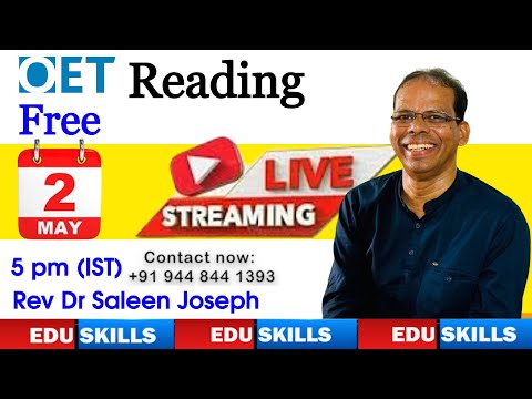 Edu Skills: OET Reading: OET made easy: Reading Strategies & Tips