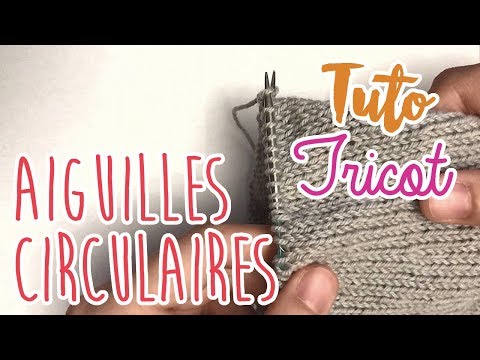 Vidéo: Comment Tricoter Sur Des Aiguilles à Tricoter Rondes