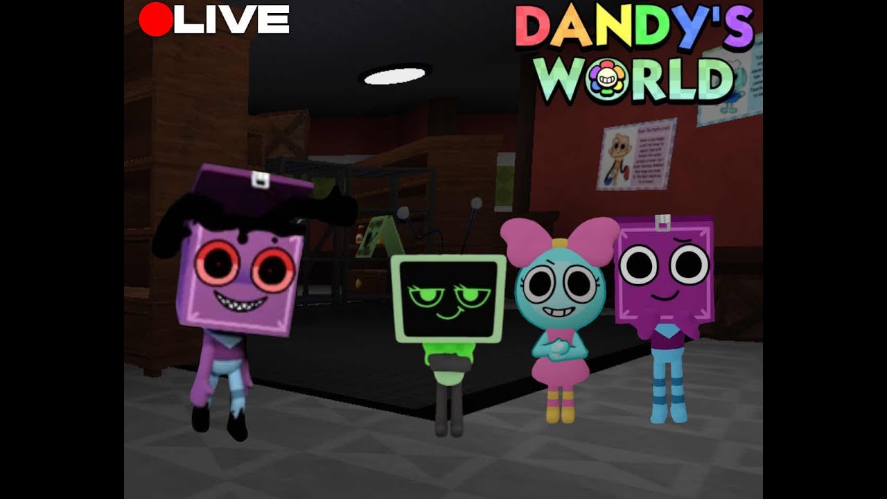 🔴LIVE🔴 Poppy And Boxten Plays Dandy’s World! (part 1) - YouTube