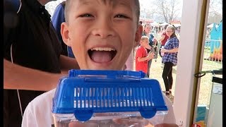 He won a goldfish! Vlog Ep 1