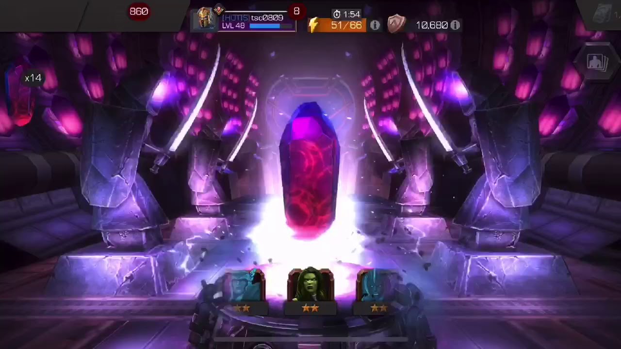Rank 2, 5-Star Ghost Rank Up and 35 x 2-Star Unified Basic Hero Crystal Opening | MCOC