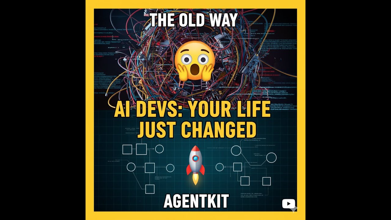 Build AI Agents 70% Faster with OpenAI's New AgentKit - YouTube