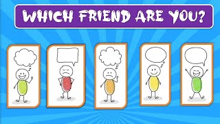 WHICH FRIEND ARE YOU QUIZ | Friend Personality Test screenshot 2