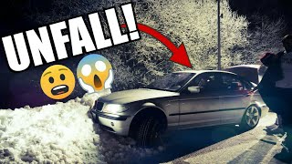 Schnee Drift GEHT SCHIEF | Harz Torfhaus | Crash / Unfall | G-Klasse E36 E46