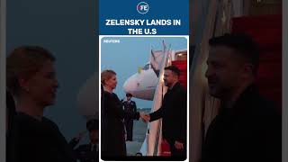 Zelensky Arrives In US Ahead Of High-Stakes Trump Meeting As Ukraine War Intensifies |#shorts