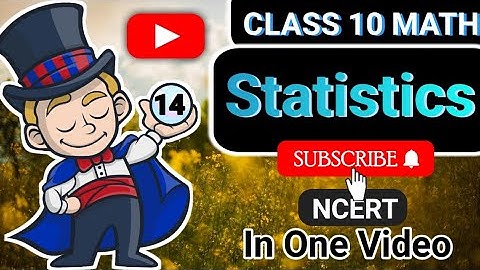 CBSE Class 10 Math Full Chapter 14 👉 Statistics👉animated video By Knowledge Spark Academy