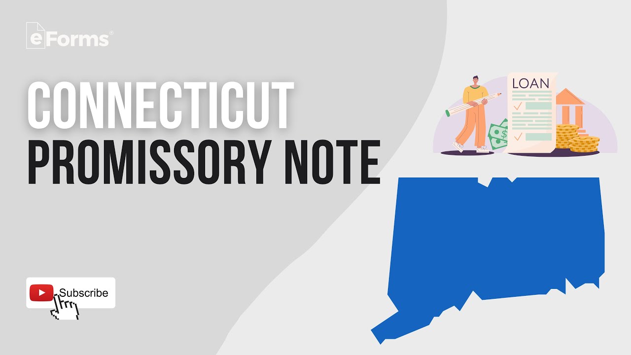 Connecticut Promissory Note Interest Rates Signing Requirements