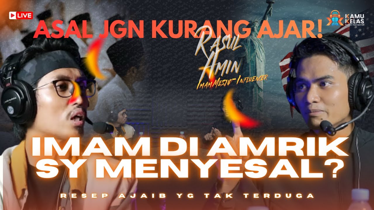 CARI GARA2‼️SERING KELUAR NEGERI, GODAANYA JD IMAM, Rijal;Bayaran di Indonesia Kurang yh⁉️Rasul Amin