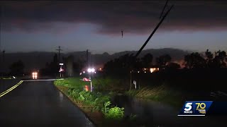 Severe storms, tornadoes hit Oklahoma late Monday night