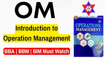 Theory Explained | Revision Fatafat | Introduction to Operation Management | Nepali Tricks Ujjwal