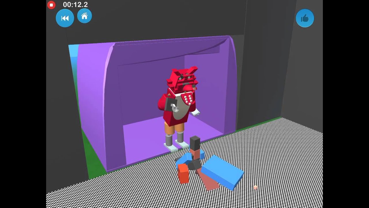 Blocksworld The Bite Of 87, created by sam zarif YouTube