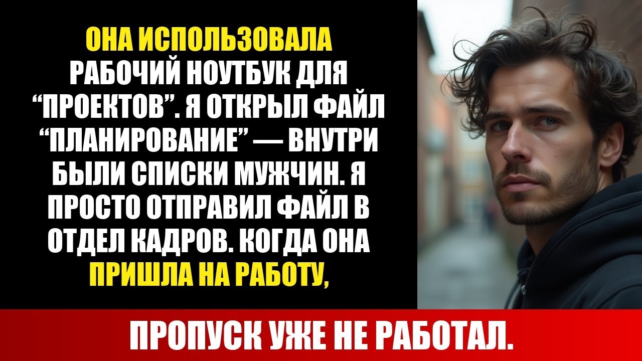 ОНА ИСПОЛЬЗОВАЛА НОУТБУК ДЛЯ ЛЮБОВНИКОВ — Я ОТПРАВИЛ ВСЁ В ОТДЕЛ КАДРОВ