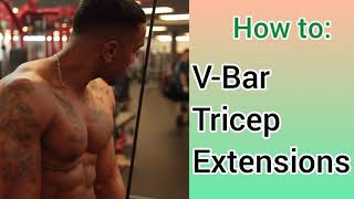 V-Bar Extensions for Inner Triceps screenshot 5