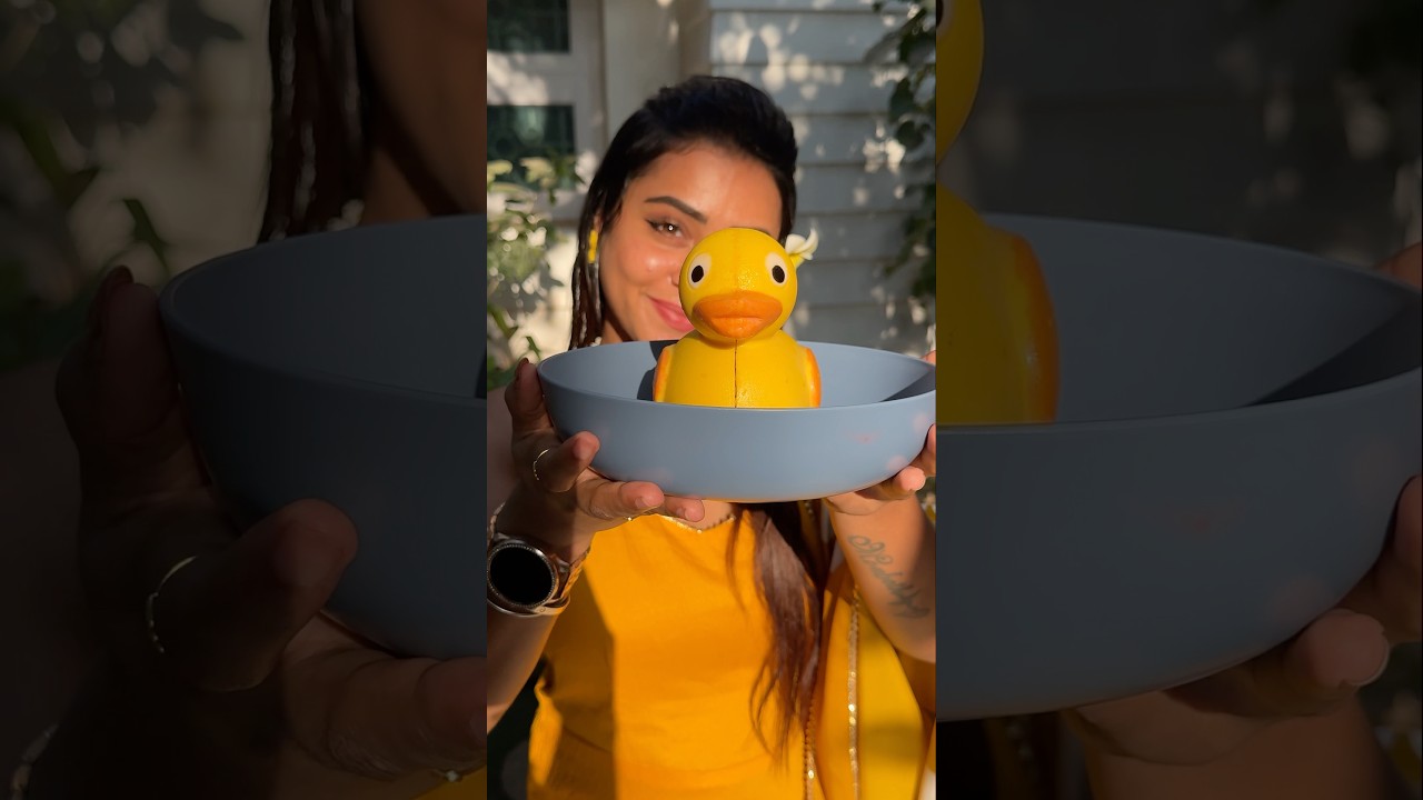 ✨💛இது புதுசா இருக்கே..!!😍| Yellow Colour Food Challenge | #shorts