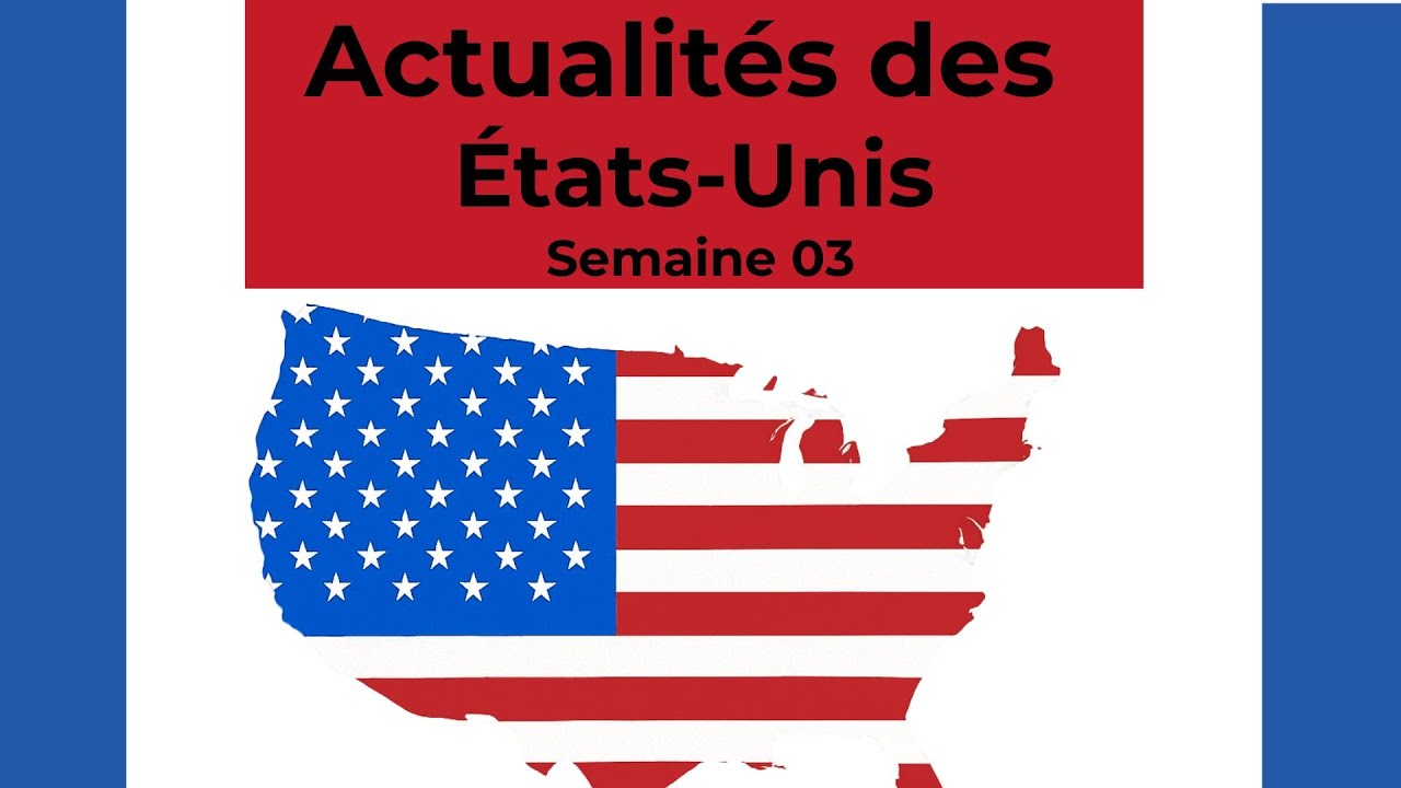 US: sécurité intérieure, tensions politiques et enjeux géopolitiques | Actu S 03 