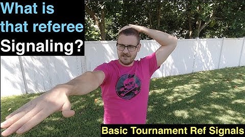 Paintball Referee Hand Signals