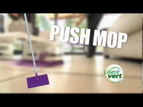 Balai SMART MOP COMPACT de Liseré Vert