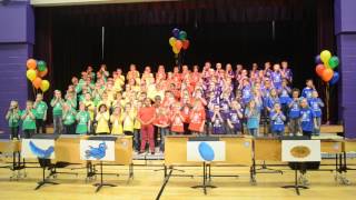 Brown Elementary 1st Grade Program (3-9-17) Oh When The Saints Go Marching In