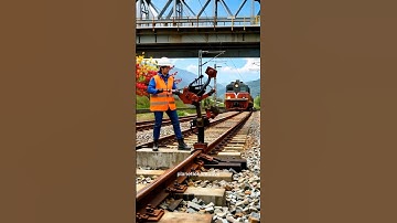 Old Railway Switches and Train Braking Systems #train #railway #shorts