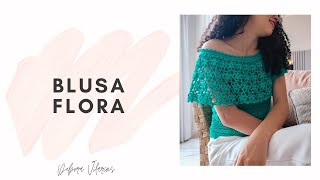 BLUSA FLORA - PEÇA AUTORAL